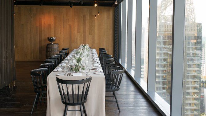 Can I hold a private event at Cook & Brew?